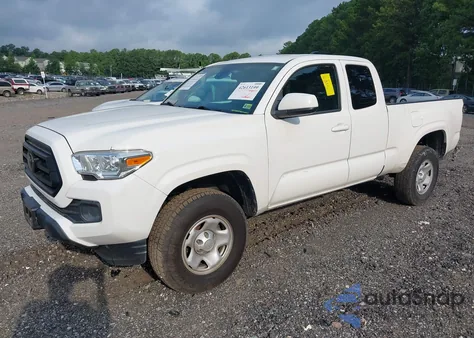 2021 Toyota Tacoma Sr из США, поврежденный, VIN 3TYRX5GN4MT026013